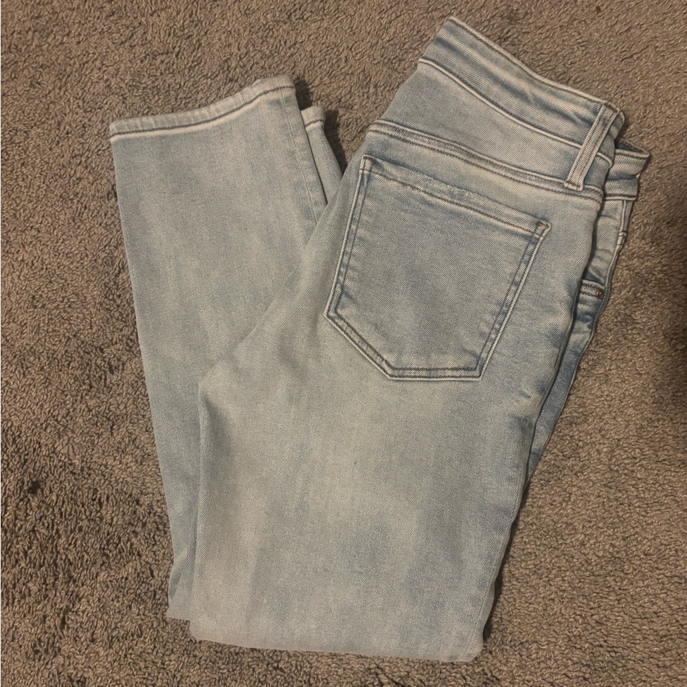 Kut from the Kloth Light Blue Straight Leg Jeans